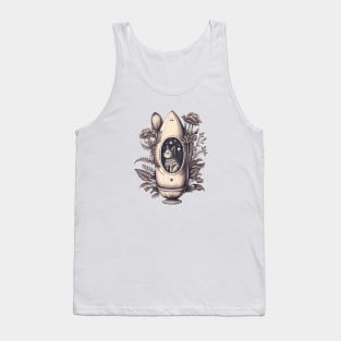 Cat in a rocket, space cat Tank Top